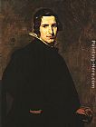 Diego Rodriguez De Silva Velazquez Famous Paintings - Portrait of a Young Man